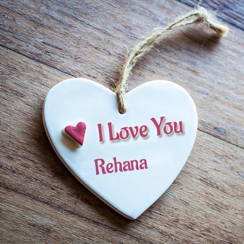 Write Lover Name on Romantic Wooden Heart Profile Photo