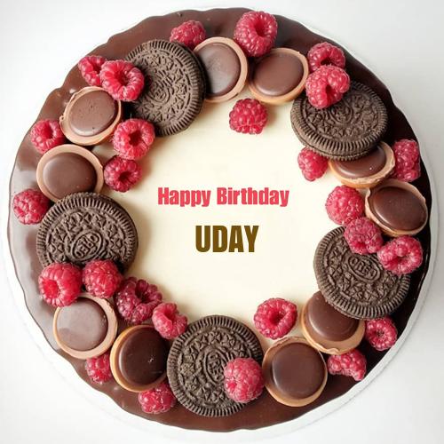 Happy Birthday Uday Font Printable