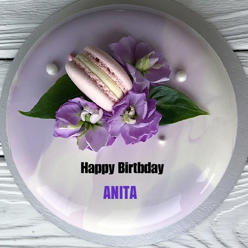 happy birthday anita flowers