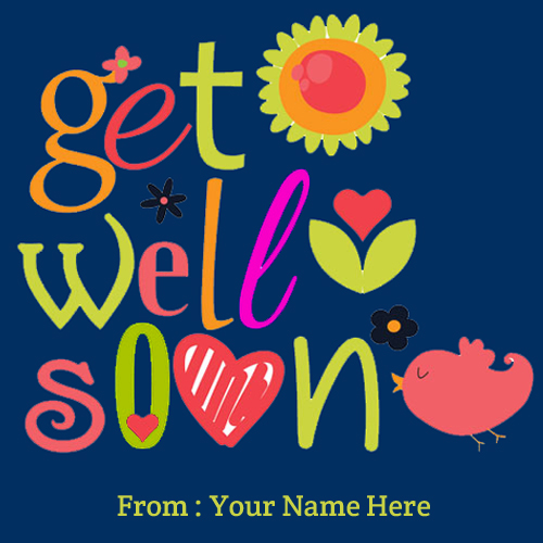 Customize Get Well Soon Whatsapp Profile Picture With N