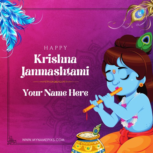 Happy Krishna Janmashtami 2022 Status With Name