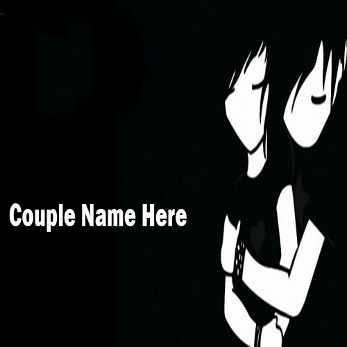 Write Your Name On Cute Couple Online Free