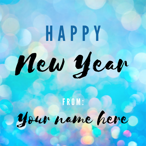 Write Name on Happy Diwali New Year Wishes Greeting