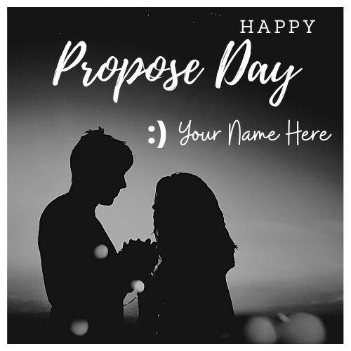 Valentine Day Love Propose Romantic Status With Name