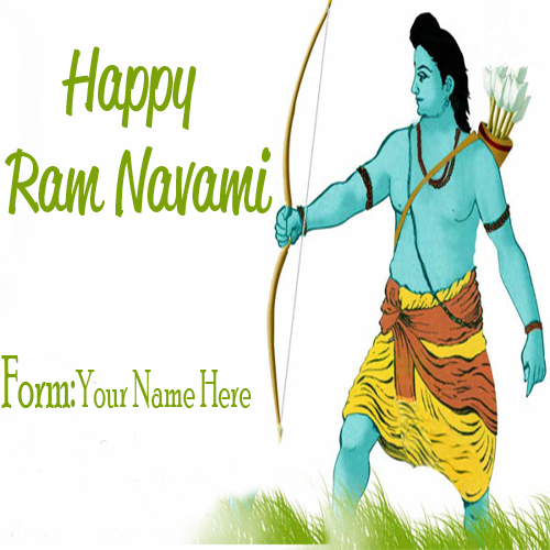Write Your Name On Happy Ram Navami Wishes Pictures Onl
