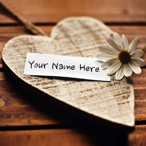 Write Your Girlfriend Name on Heart Online Free