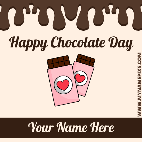 Chocolate Day Romantic Valentine 2022 Status With Name
