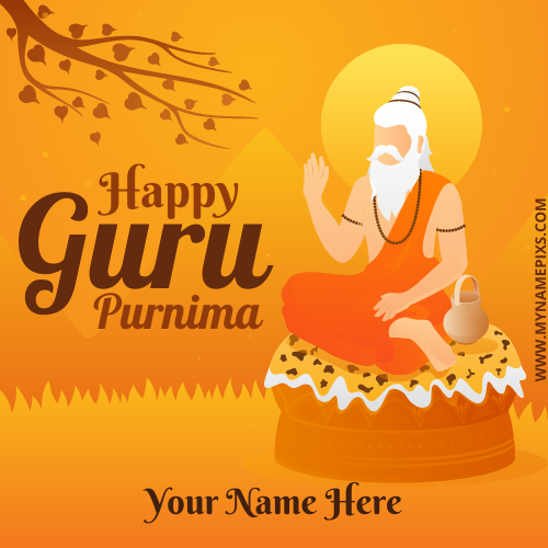 Happy Guru Purnima 2022 Status Image With Name
