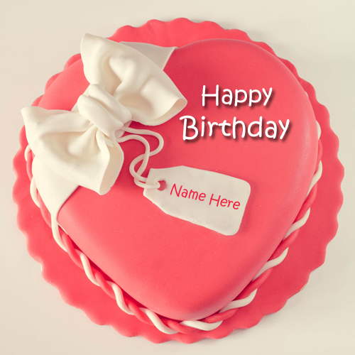 Personalize Girlfriend Birthday Special Cake With Name