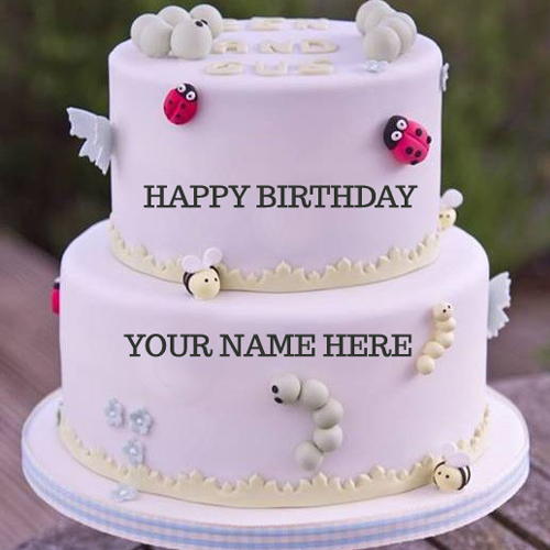 Write Your Name On Awesome Birthday Cakes Online