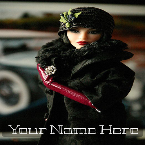 Write Your Name On Stunning Doll Picture Online Free
