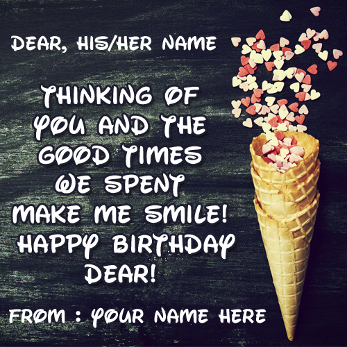 Happy Birthday Wishes Celebration Quote Pics With Name