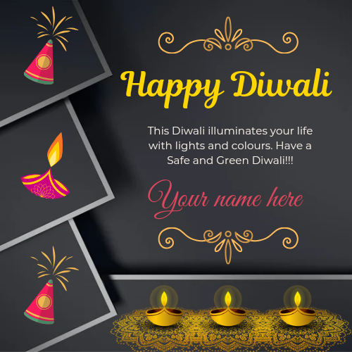 Happy Diwali 2023 Whatsapp Status With Your Name