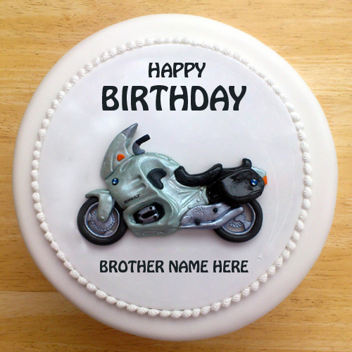 Write Name on Birthday Cake For Brother