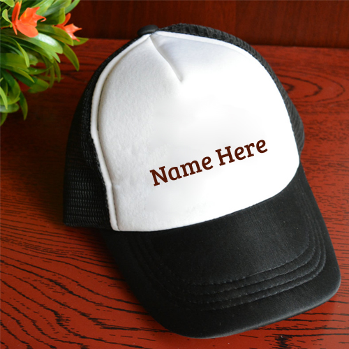 Dashing Boy Girls Summer Baseball Cap With Your Name
