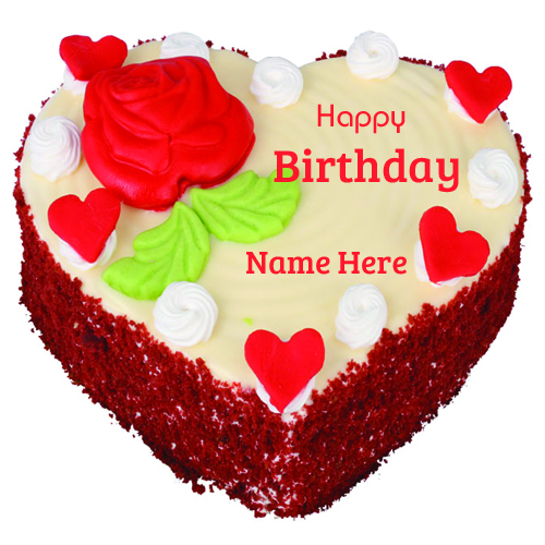 Happy Birthday Special Fruit Cake With Your Name