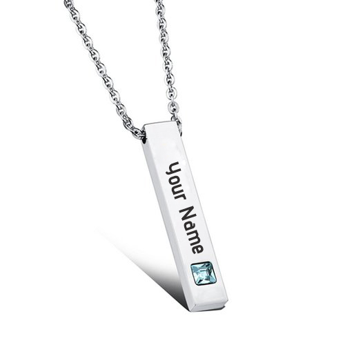 Write Name on Beautiful Diamond Charm Pendant