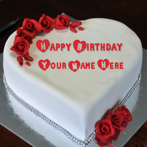 Write Name on Birthday Cake For Your Girlfriend
