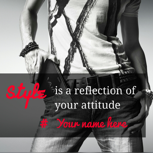 Dashing Stylish and Attitude Boy Profile Pics With Name