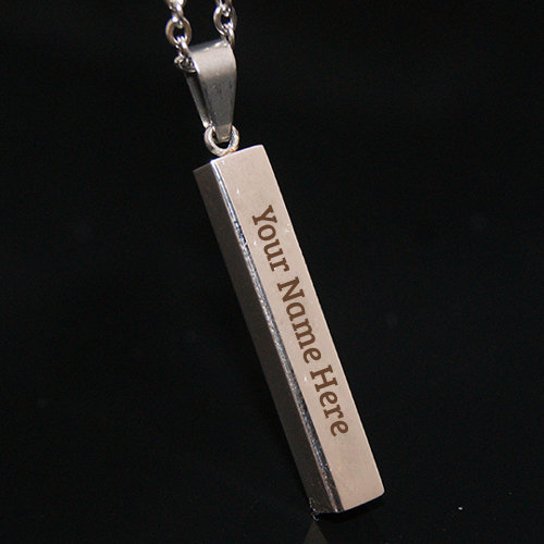 Stainless Steel Pendant For Men Women Jewelry With Name