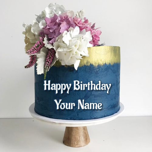 Happy Birthday Wishes Royal Designer Cake With Name
