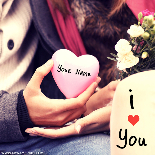 Happy Promise Day Wishes Love Couple Greeting With Name