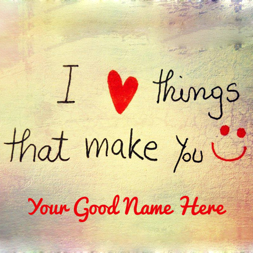 Create Whatsapp Love Status Greeting With Your Name