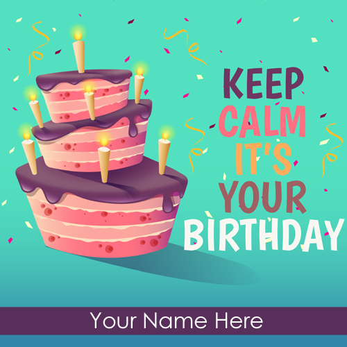 Happy Birthday To You Wishes Elegant Greeting With Name