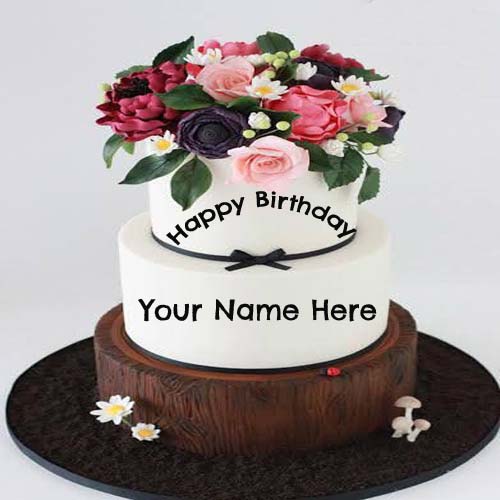 Write Name On Birthday Cake For Lover