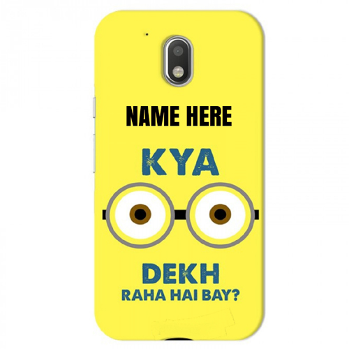 Funny Slogan Mobile Case Picture With Your Custom Name