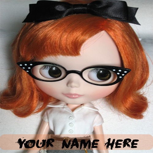 Write Your Name On Cute Stylish Dolls Pics