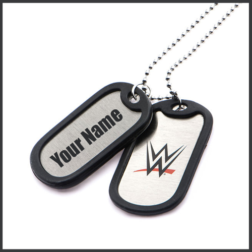 WWE Finn Balor Dog Tag Necklace Picture With Your Name