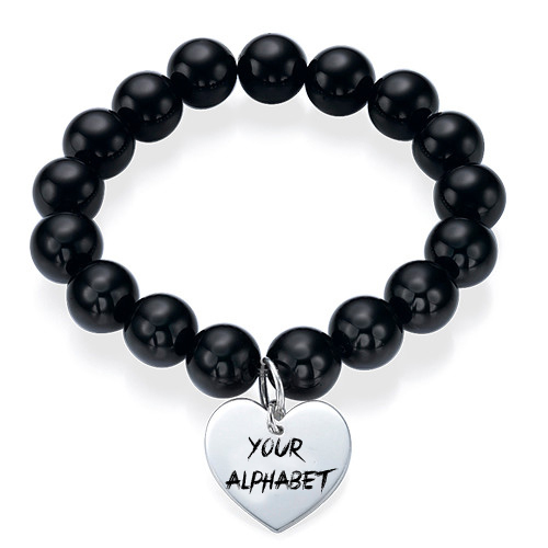 Write Your Name Alphabet On bead bracelet