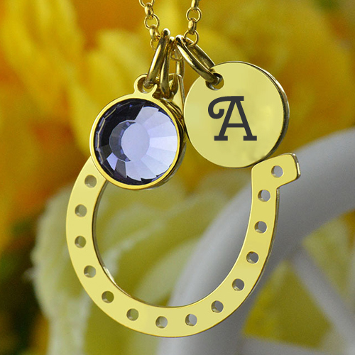 Personalize Birthstone Jewelry With Name Alphabet